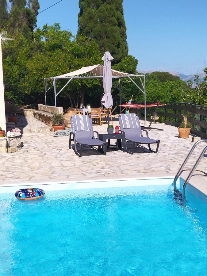 Villa Serenity Vóvikes Dış mekan fotoğraf