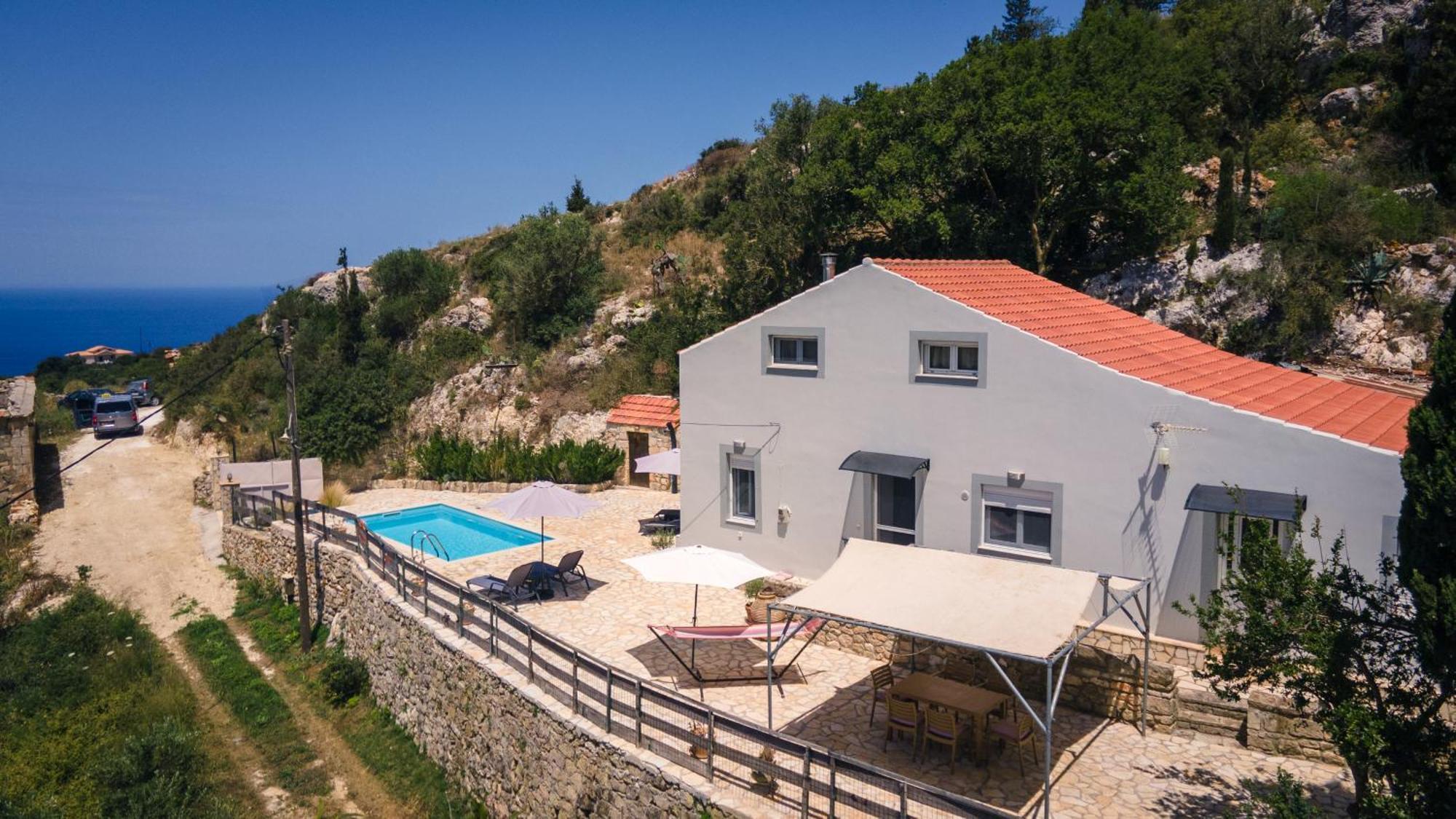 Villa Serenity Vóvikes Dış mekan fotoğraf